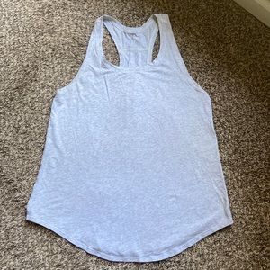 Lululemon love tank size 6 Pleated light gray